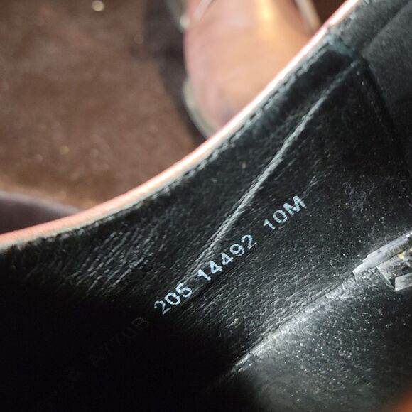 John Varvatos dress shoe mens 10